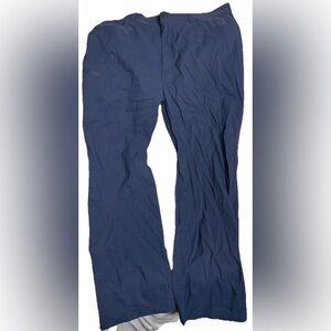 Orvis Tech Pants Mens 40x32 Navy Blue Trek Quick Dry 5 Pocket Jackson Nylon
